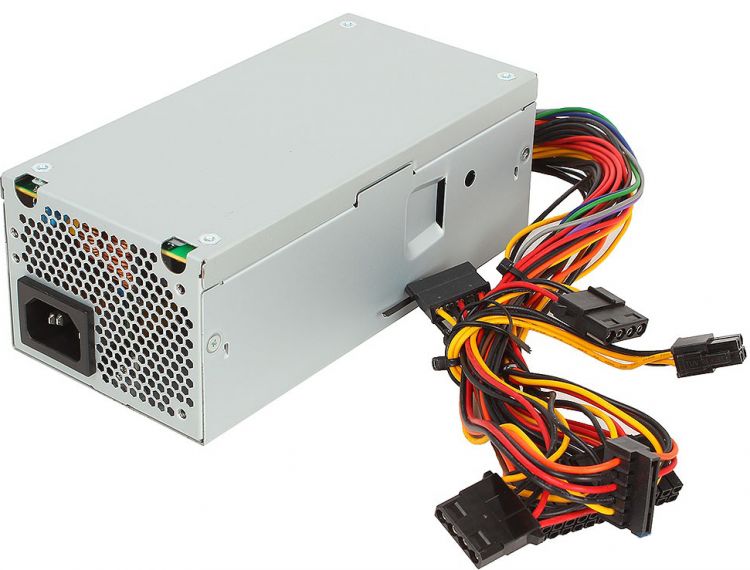 Блок  питания 350 Вт Chieftec GPF-350P OEM (TFX, +12 В, активный PFC, вентилятор 80 мм, 80 PLUS Bronze, встроенные кабели, ATX12V: 20+4 pin, SATA 5p x