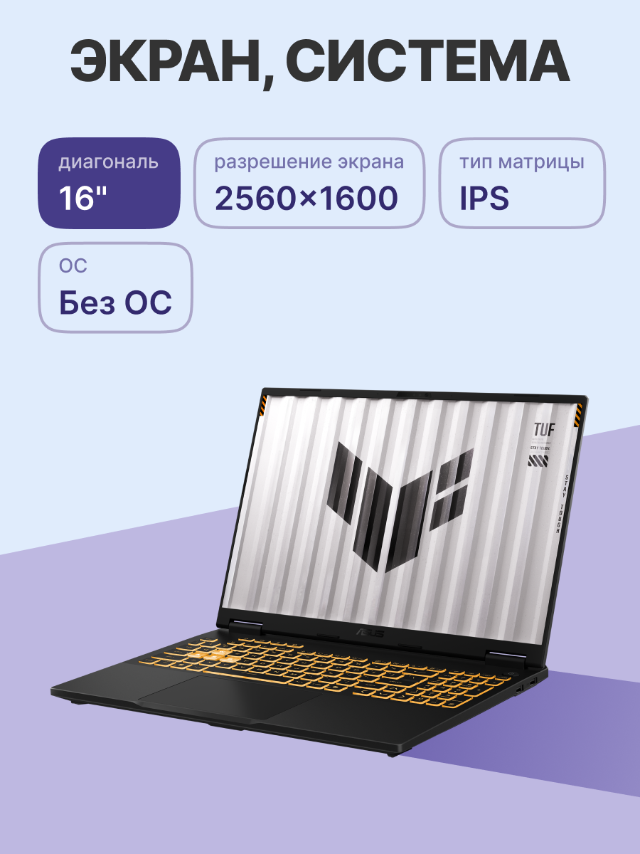 Ноутбук ASUS TUF F16 FX608JPR-QT093