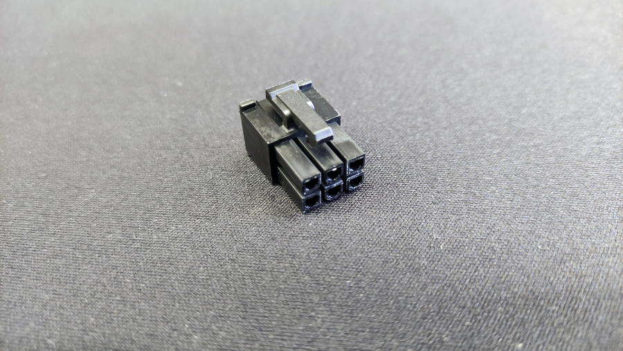 Коннектор 6 Pin PCI-E Male Black [ 14008 ]