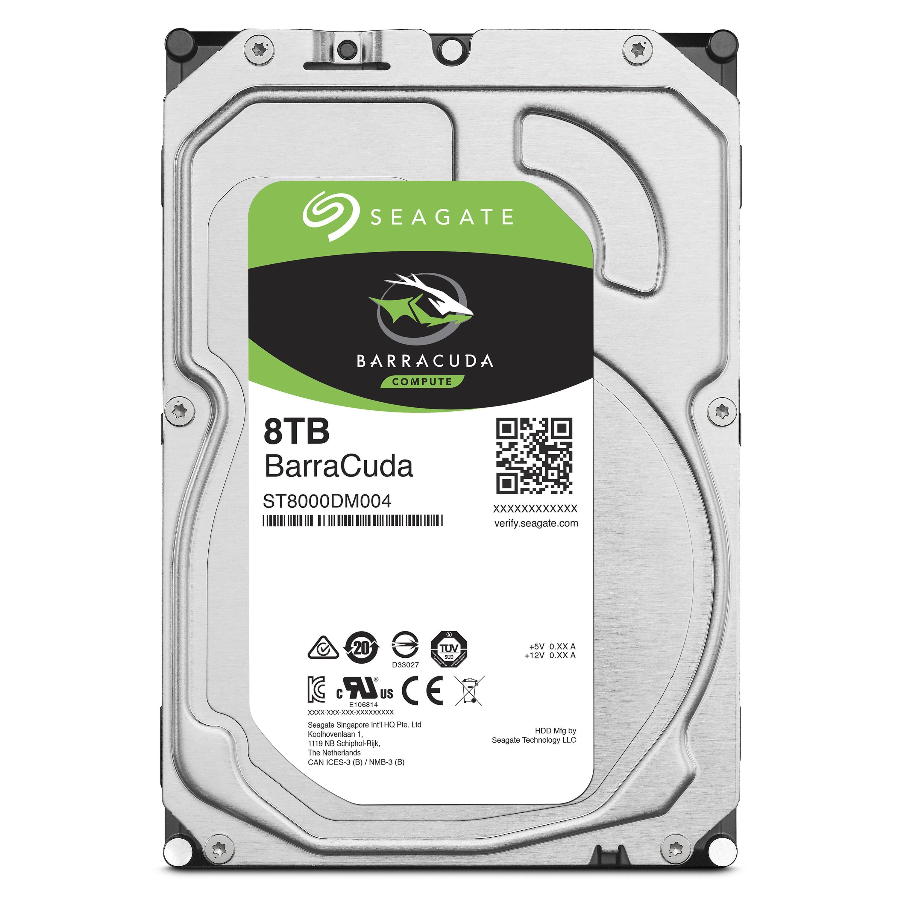 Жесткий диск Seagate BarraCuda Compute ST8000DM004